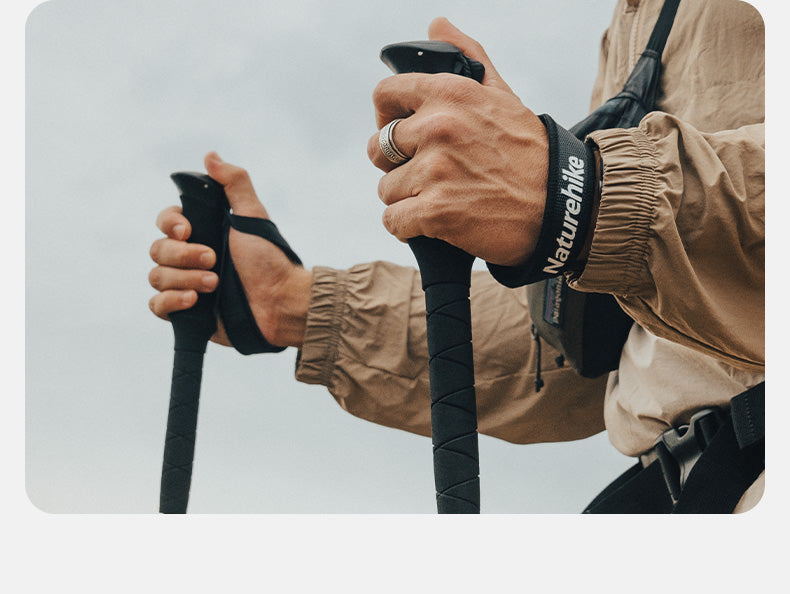 【新品訂購】ST07加長款輕量碳纖維五節行山杖｜NH18D010-Z