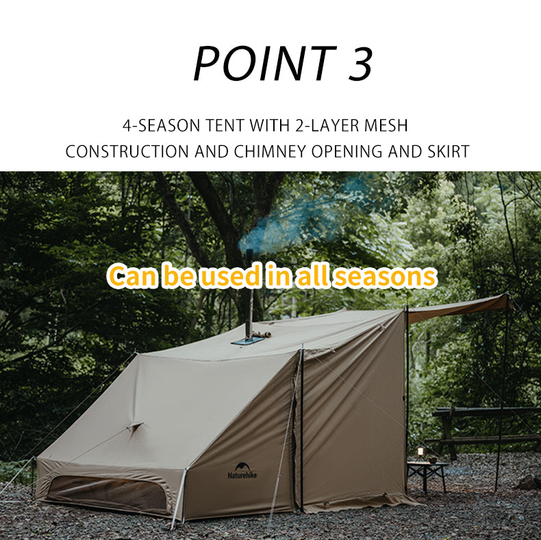 【新品訂購】山澗行軍 多功能單人帳篷/天幕 | 寬敞防風雨 | 團體遮陽 CNK2450WS026