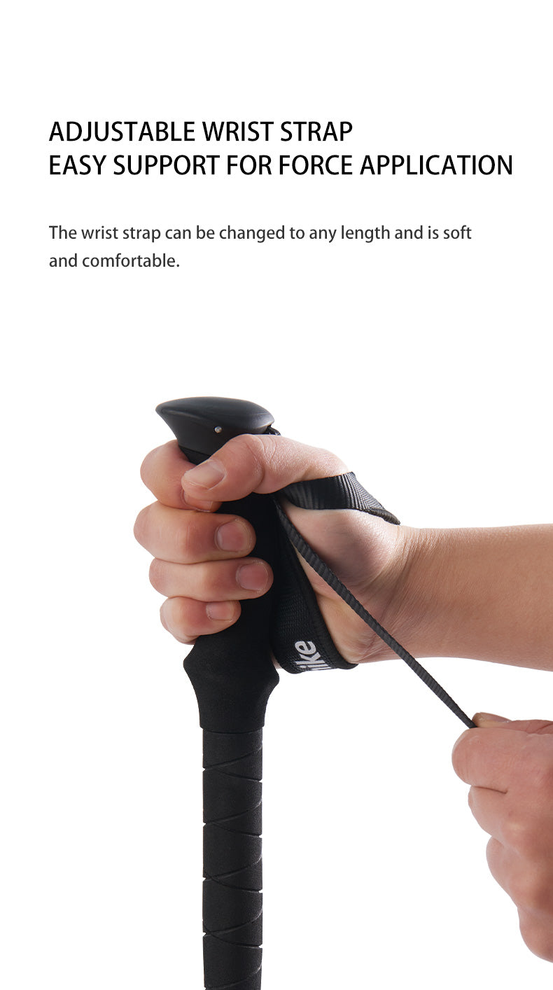 【新品訂購】ST07加長款輕量碳纖維五節行山杖｜NH18D010-Z