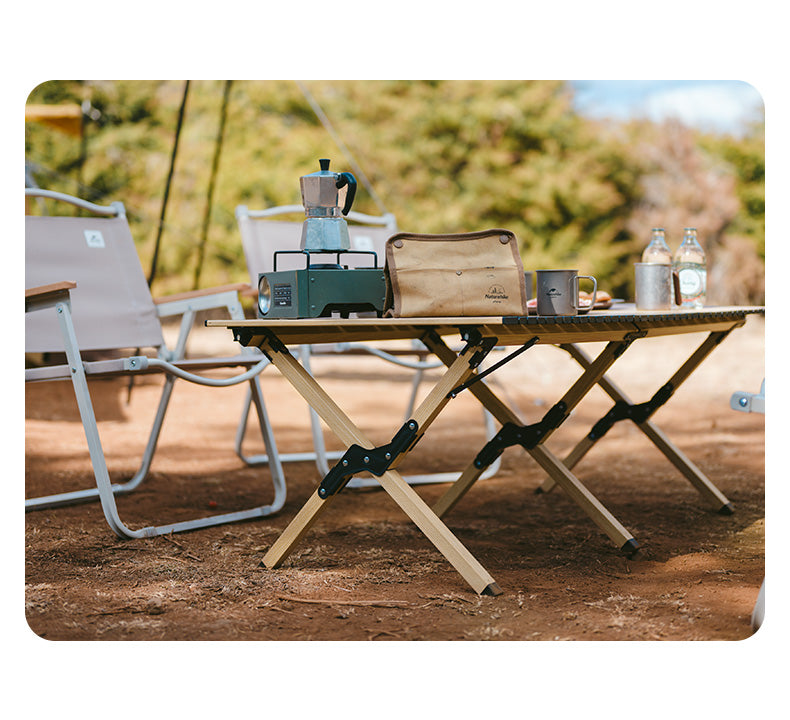 【新品訂購】輕量鋁合金蛋捲桌M/L/XL 碼｜戶外野餐露營桌｜便攜易收納｜ CNK2300JU010