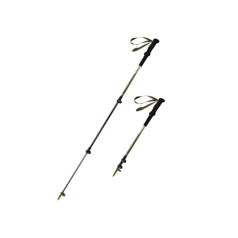 【新品訂購】ST06長手把碳纖維鋁合金三節外鎖行山杖 ｜NH17D006-D