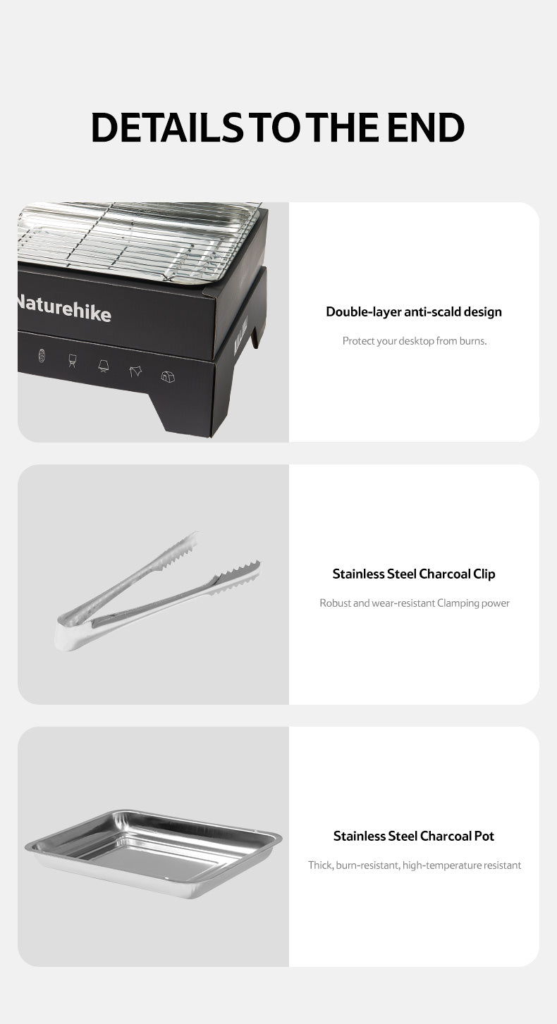 一次性烤架(連木炭)