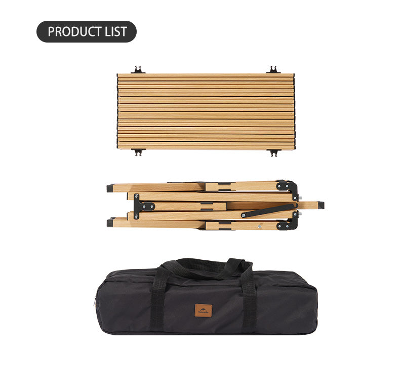 【新品訂購】輕量鋁合金蛋捲桌M/L/XL 碼｜戶外野餐露營桌｜便攜易收納｜ CNK2300JU010