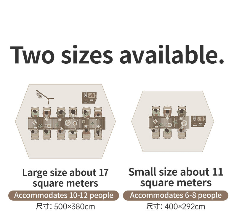 【新品訂購】Naturehike 六邊形天幕 | 露營超輕量遮陽擋雨 | 戶外野餐 CNK2350WS015