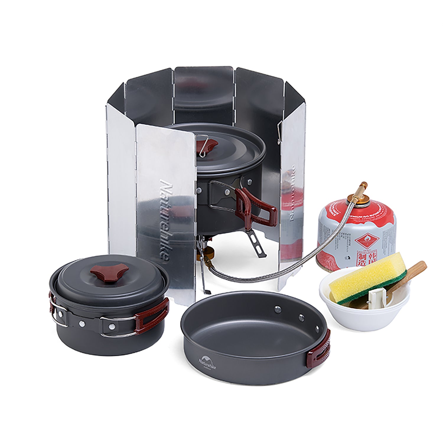 摺疊式爐頭擋風板 | 輕盈便攜 | 十片風檔 NH20CJ008