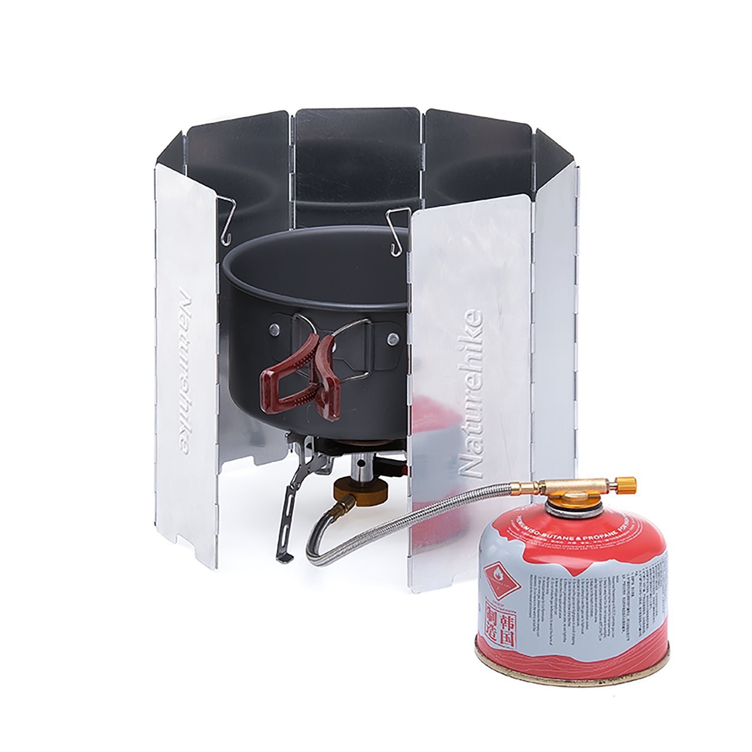 摺疊式爐頭擋風板 | 輕盈便攜 | 十片風檔 NH20CJ008