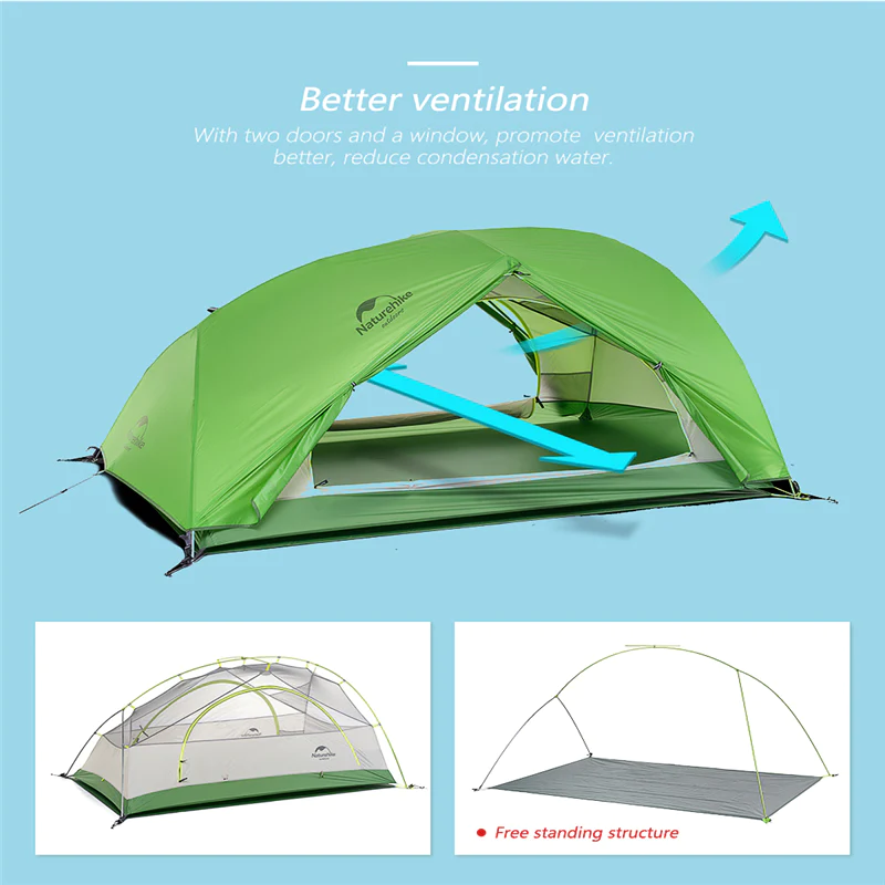 【Featured】星河210T輕型雙人帳篷