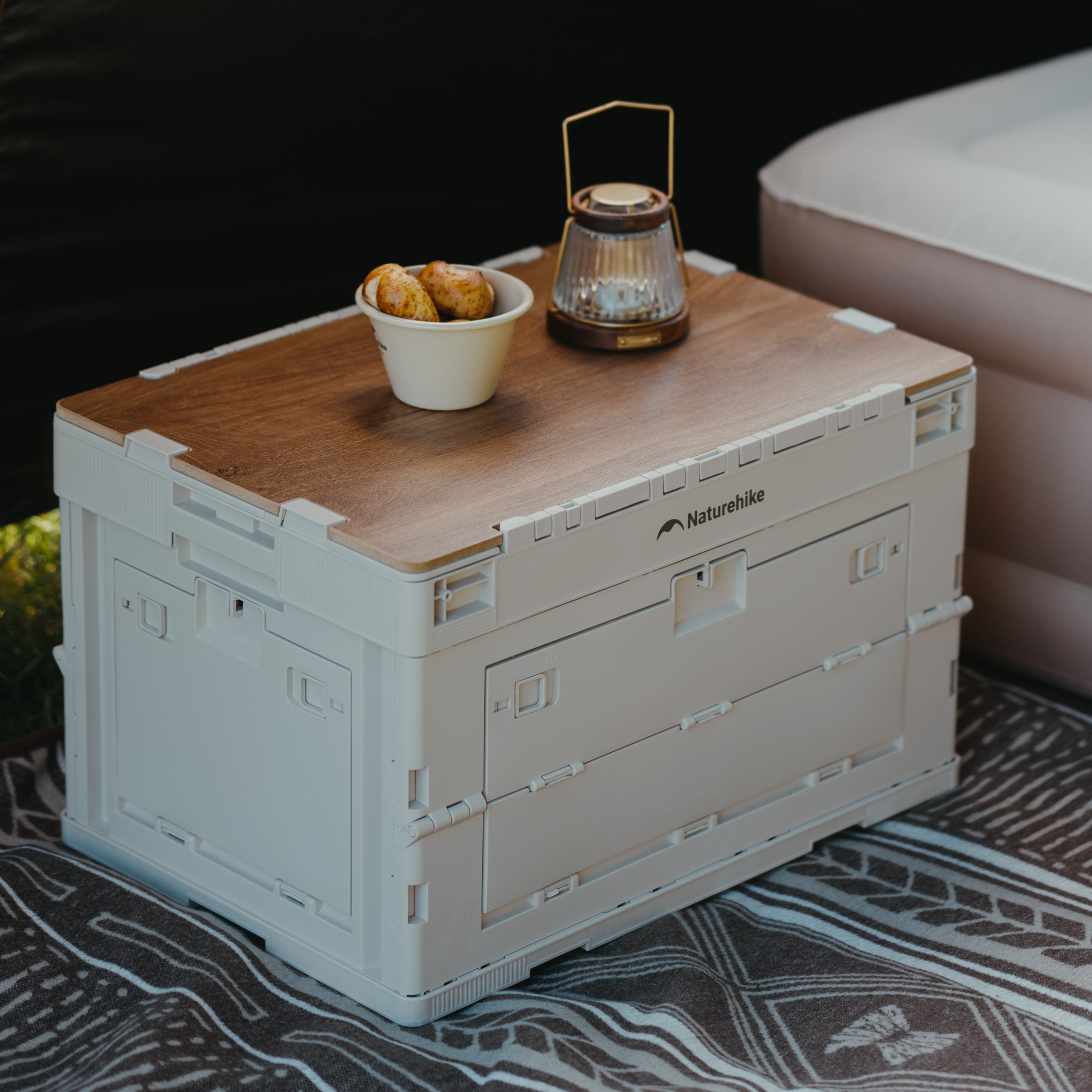 【新品訂購】凌越L折疊收納箱 23L/52L | 四面開合 | 簡易組裝 CNK2450XB020