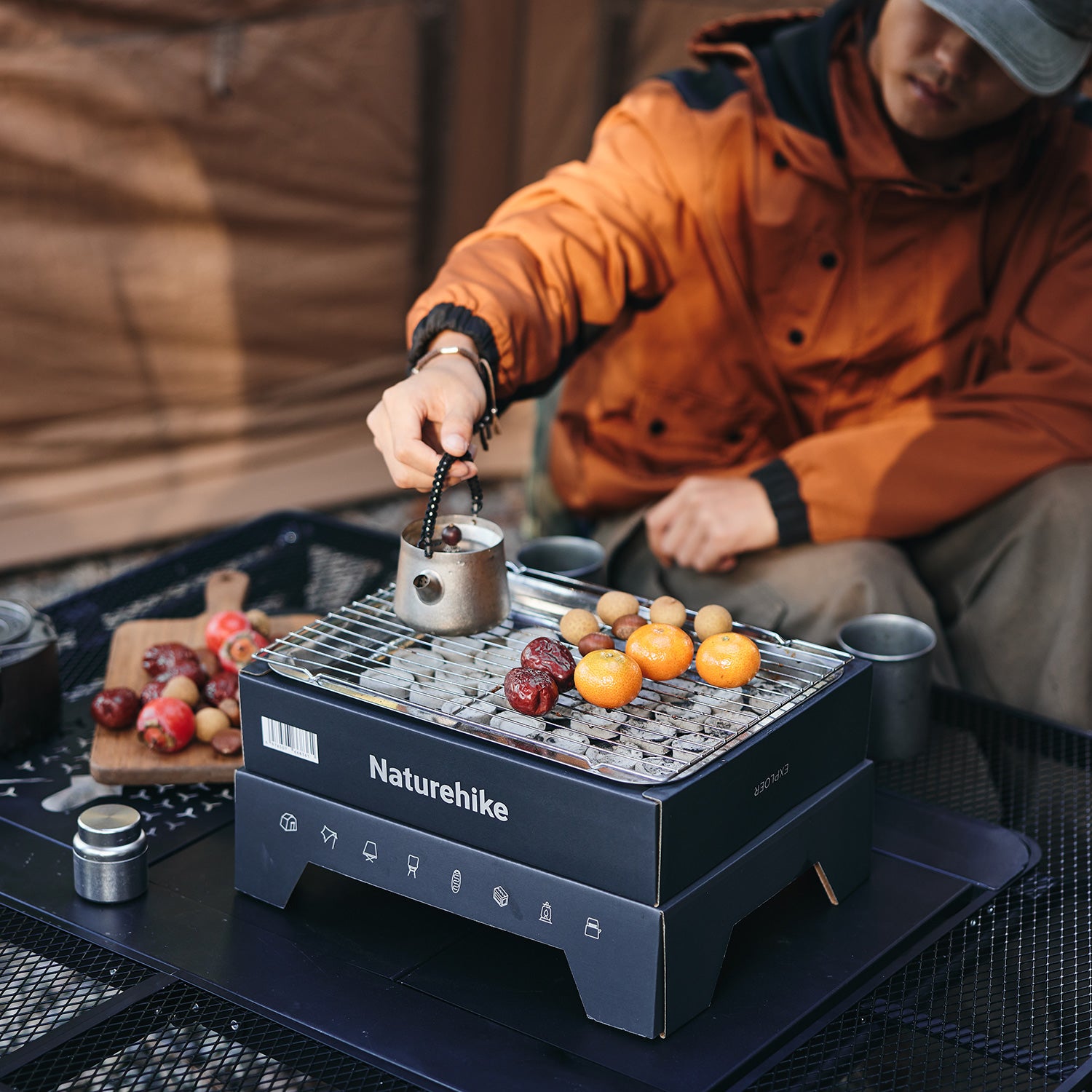 一次性烤架(連木炭)