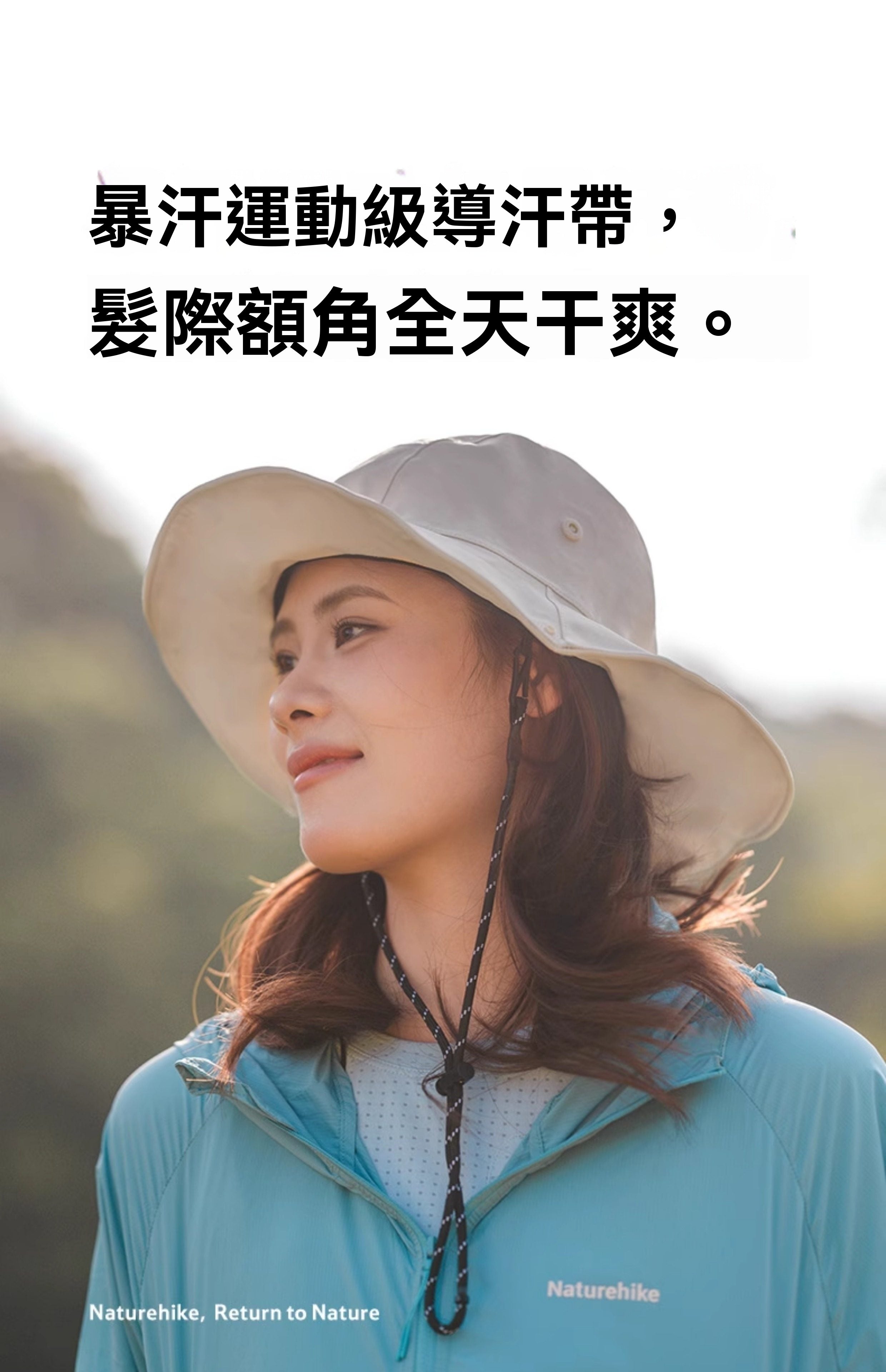 【新品訂購】防水寬邊漁夫帽 UPF2000+  晴雨兩用 運動導汗款 長途徒步騎行釣魚 CYY2511FS012