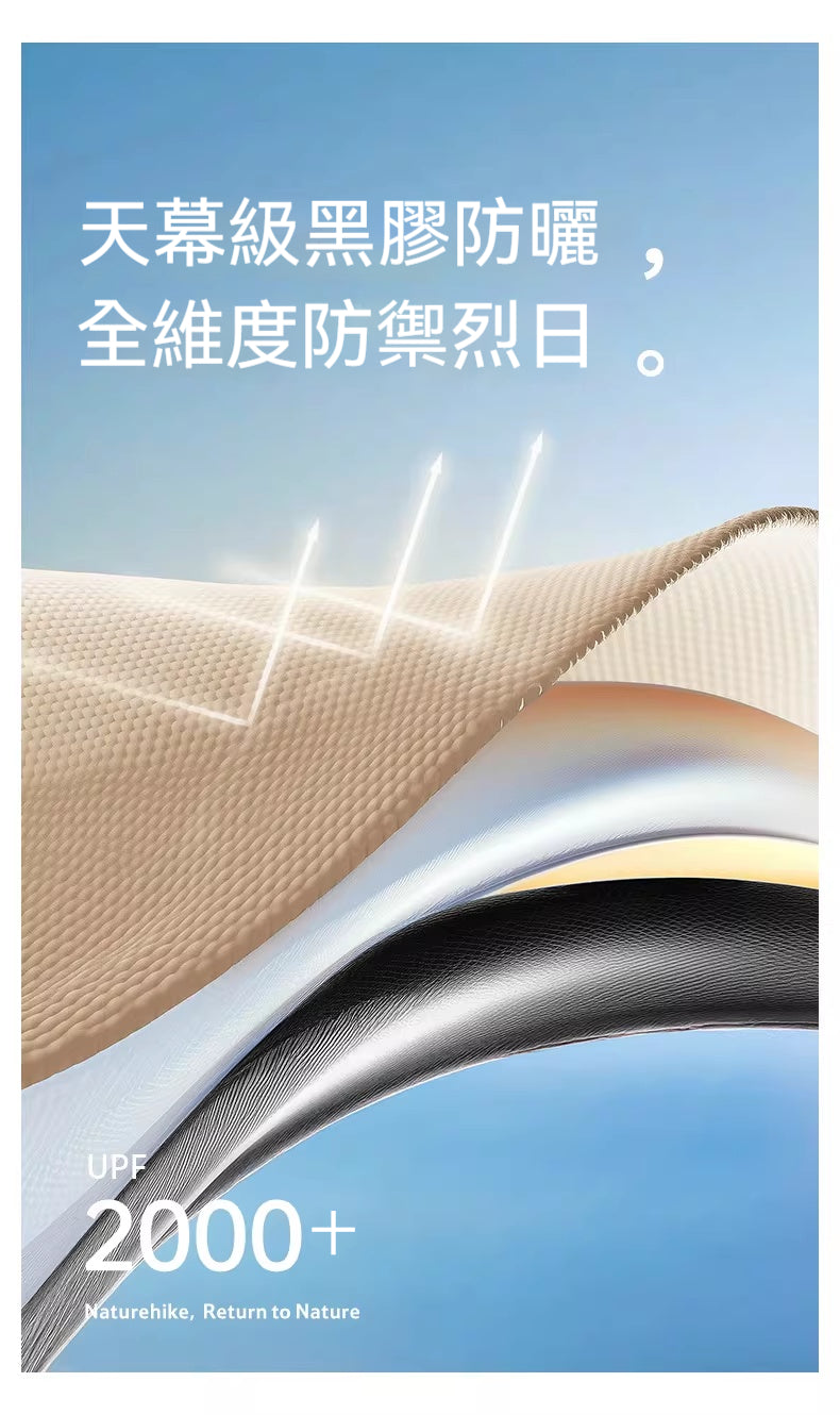 【新品訂購】全防護大簷防曬漁夫帽(CYY2521FS014) - 卡其色-L碼 | 黑膠UPF2000+ | 全臉防護 | 多維散熱