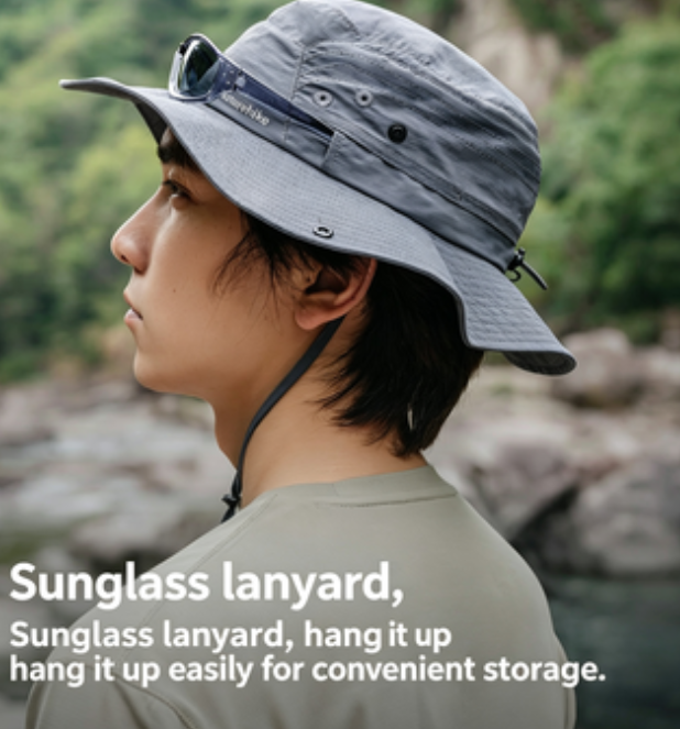 【新品訂購】超輕透氣防曬漁夫帽 UPF100+ 吸濕速乾行山帽 行山露營海邊通勤 CNK2610FS010