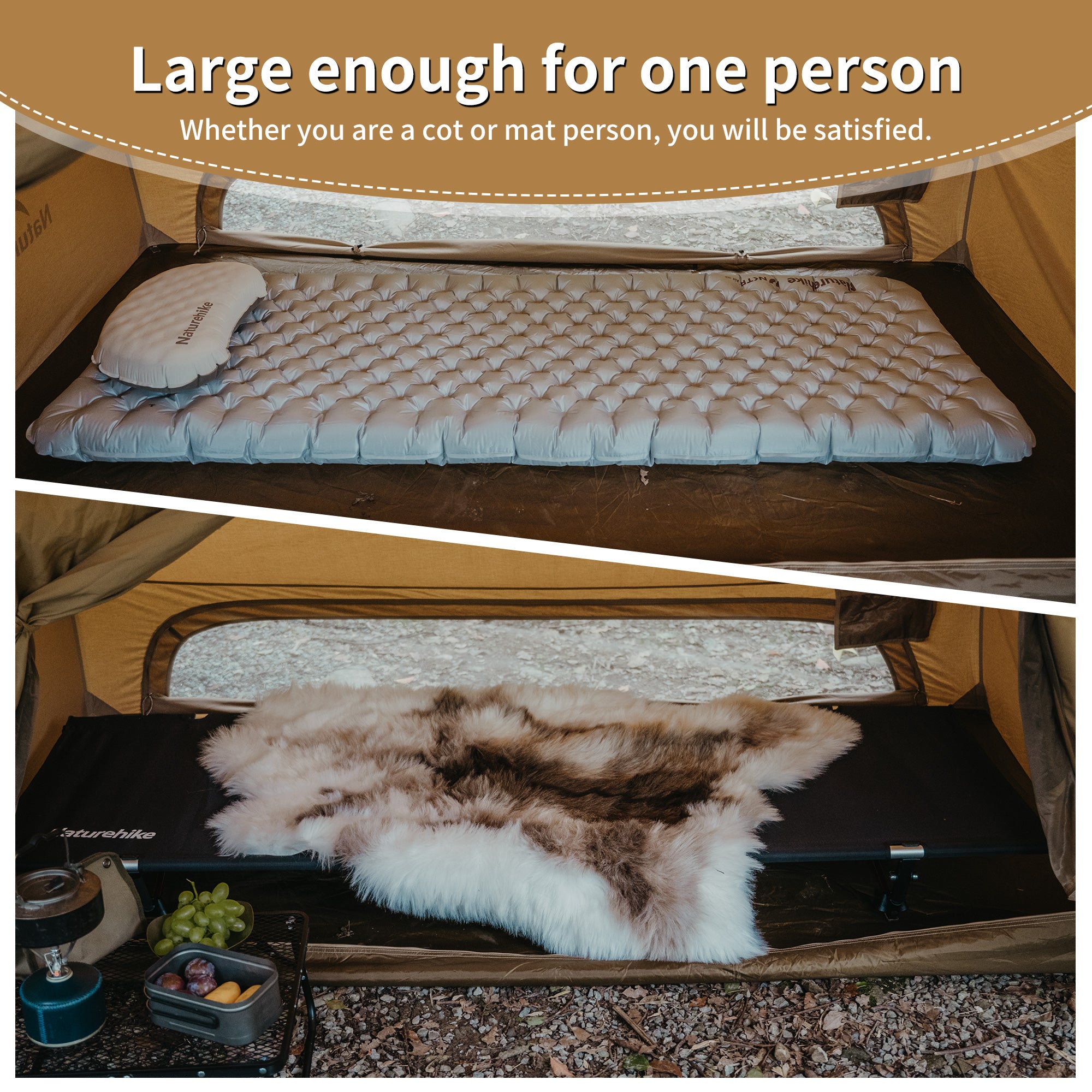 【新品訂購】山澗行軍 多功能單人帳篷/天幕 | 寬敞防風雨 | 團體遮陽 CNK2450WS026