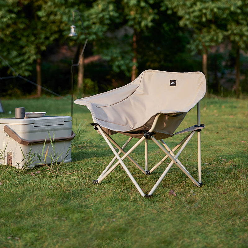 【新品預購】扶手月亮椅 | 35cm 黃金坐高 | 雙收納袋 | 承重 110KG CNH23JU13002