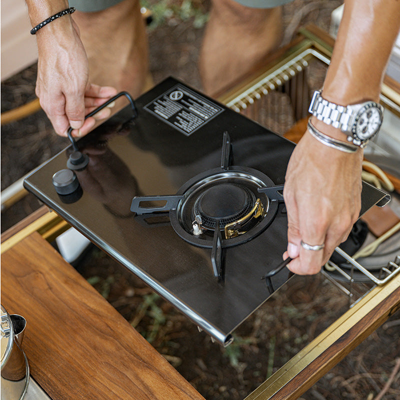 【Featured】便攜式戶外野炊單頭氣爐 (不包氣罐)