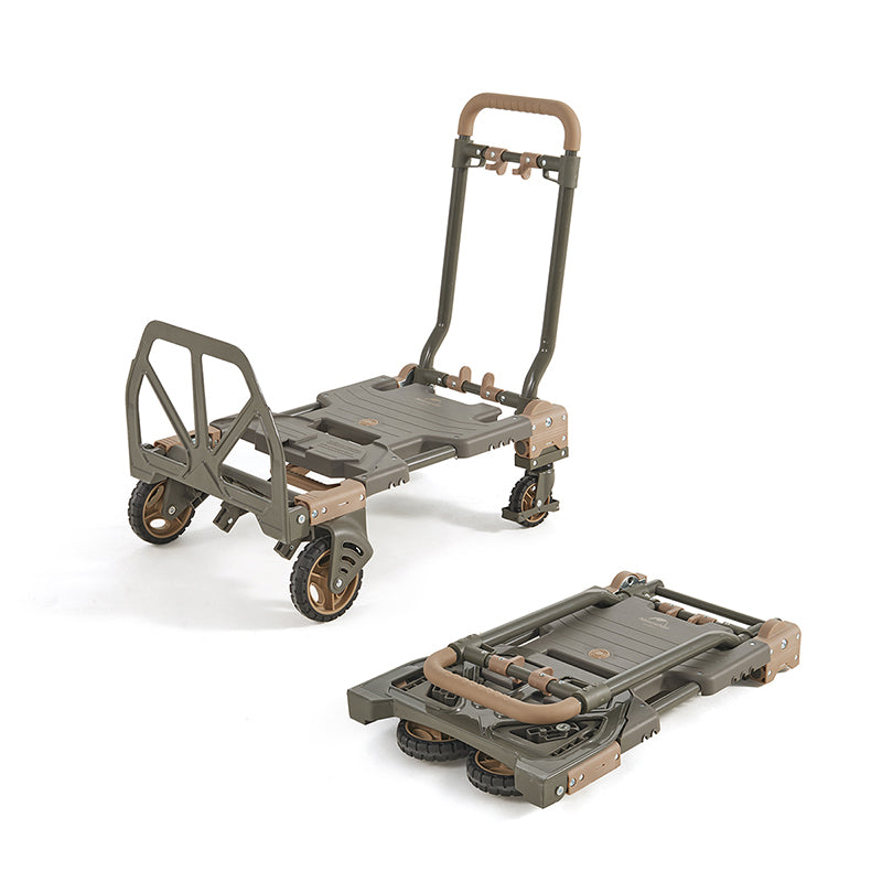 【新品訂購】 TC08二合一折疊滑輪手推車 ｜兩用露營搬運車CNH22JU024