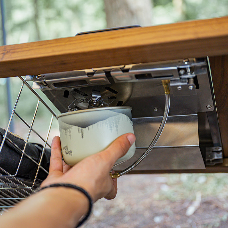 【Featured】便攜式戶外野炊單頭氣爐 (不包氣罐)