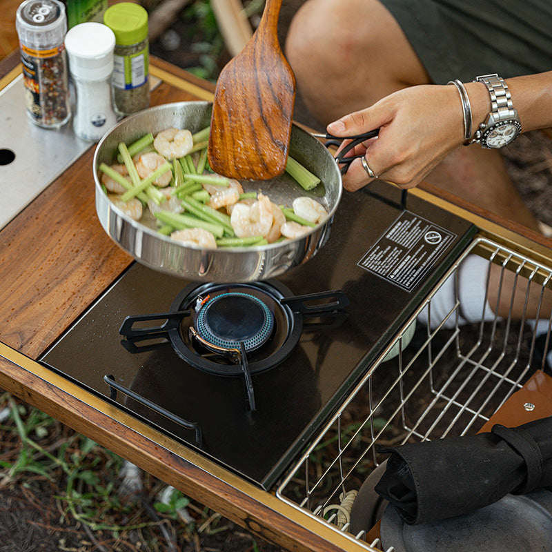 【Featured】便攜式戶外野炊單頭氣爐 (不包氣罐)