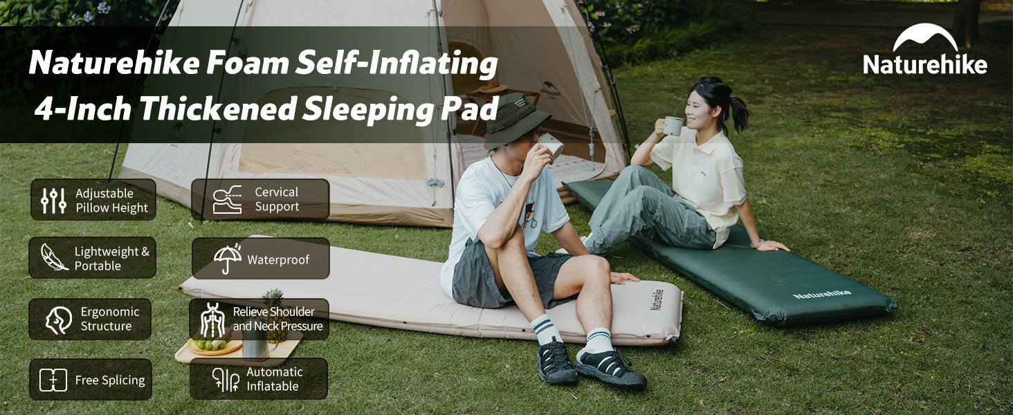 【新品訂購】D04 加厚自充氣睡墊 | 可互換設計 | 輕巧便攜 | CNK2450WS020