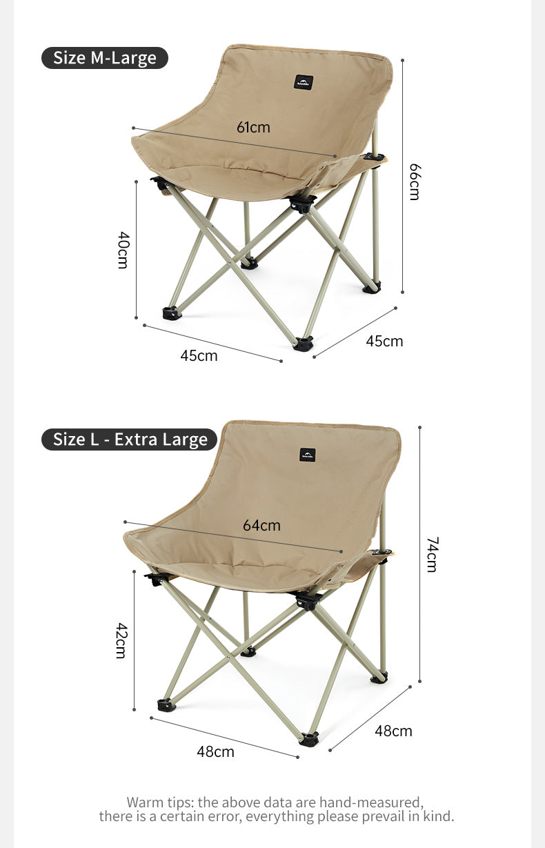 【新品訂購】星月T01 摺疊月亮椅 | 輕量碳鋼支架 | 舒適高背露營椅 | 承重 120KG CNH23JU13002