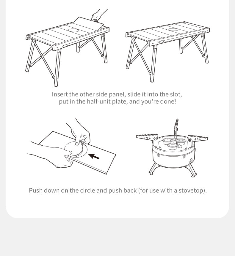【新品訂購】IGT 模組化 速開摺疊桌 ｜多功能 戶外 裝備 ｜CNK2300JJ016