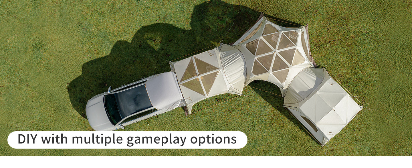 【新品訂購】四邊雲界自立速開天幕｜一體式快開｜戶外客廳 CNK230WS014