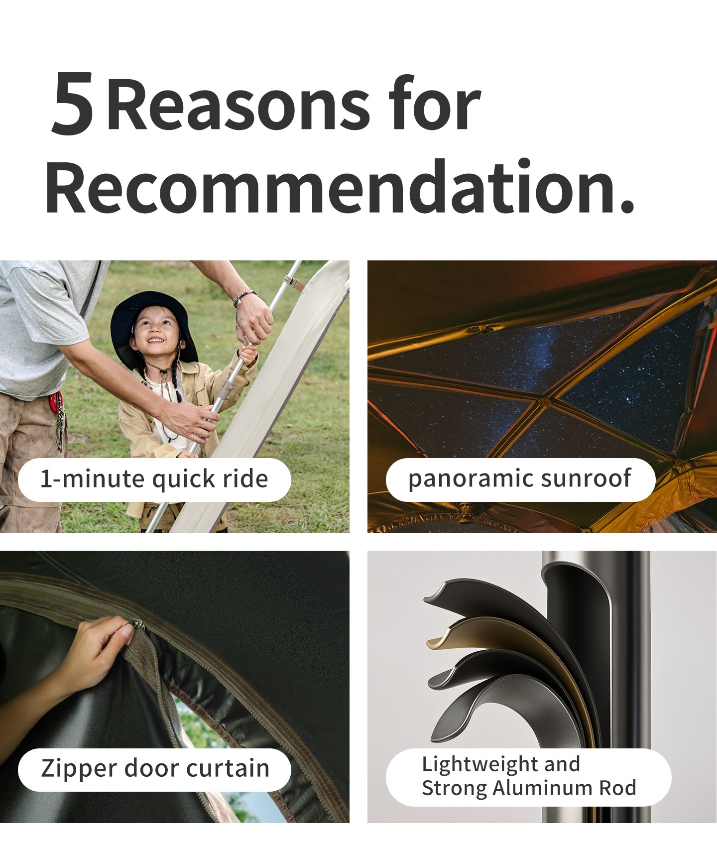 【新品訂購】四邊雲界自立速開天幕｜一體式快開｜戶外客廳 CNK230WS014