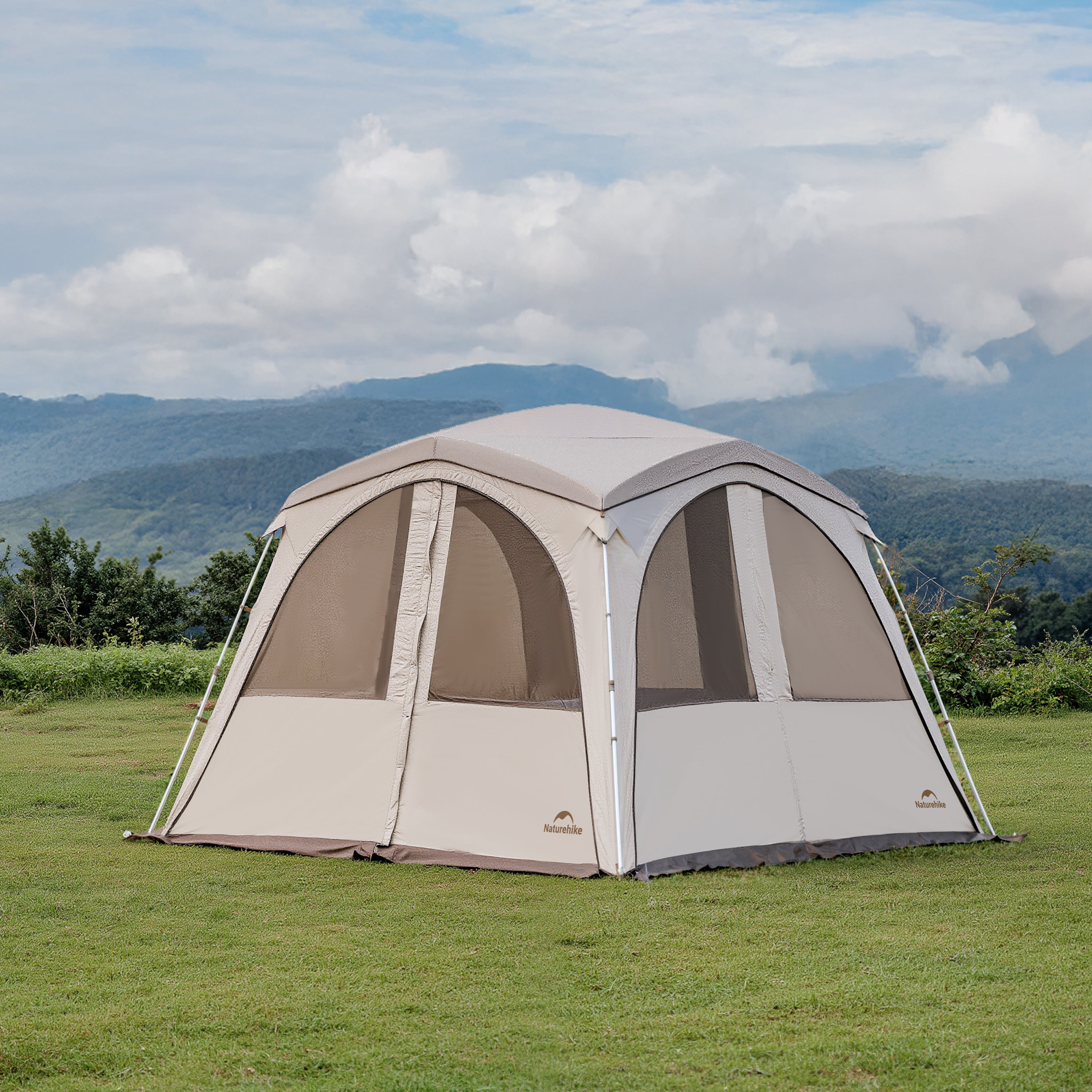 【新品訂購】四邊雲界自立速開天幕｜一體式快開｜戶外客廳 CNK230WS014