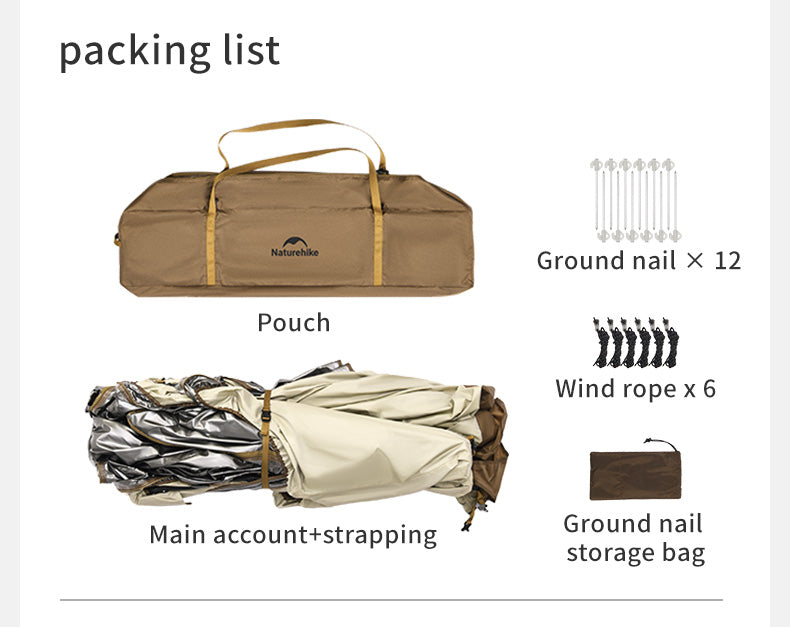 【新品訂購】六邊雲界自立速開天幕｜一體式快開｜戶外客廳 CNK230WS014