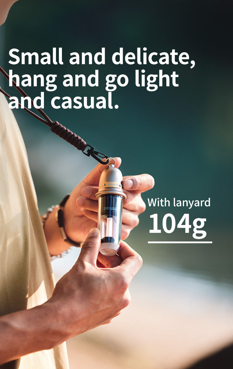 【新品訂購】尋野二合一氣氛燈 | 二檔調節 | 小巧便携 CNK2350ZM010