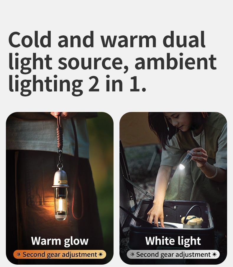 【新品訂購】尋野二合一氣氛燈 | 二檔調節 | 小巧便携 CNK2350ZM010