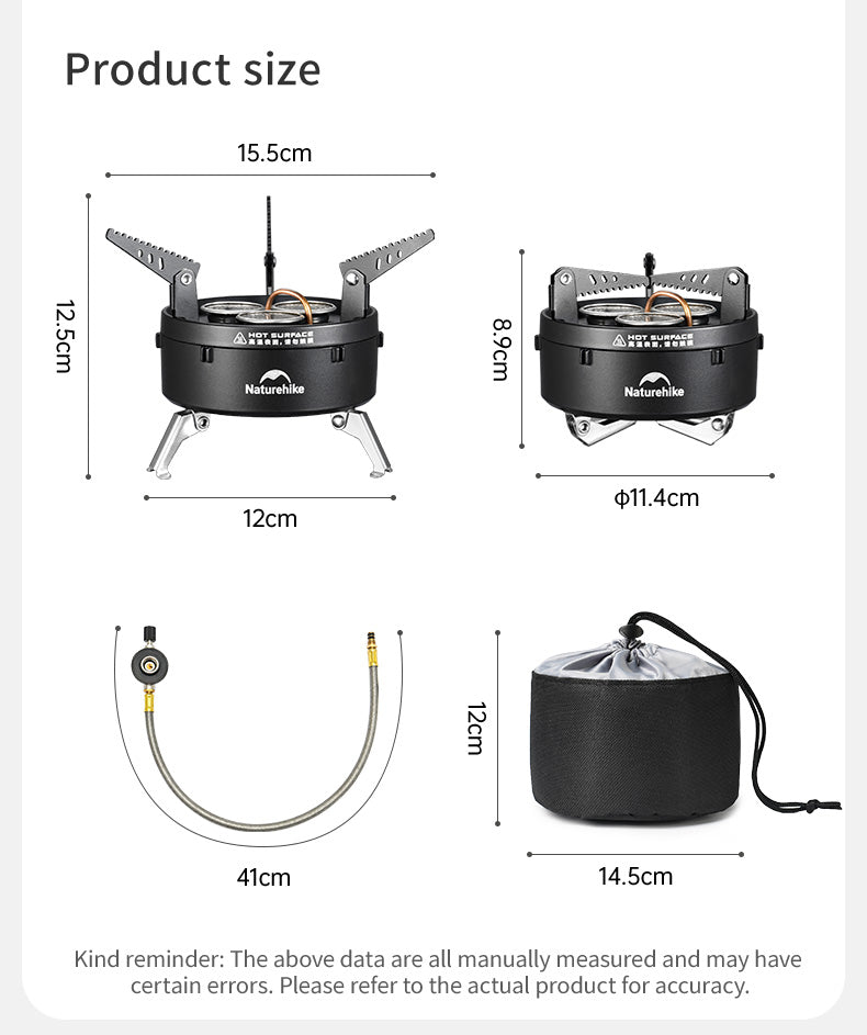 【新品訂購】戶外大功率三頭爐 | 猛火速烹 | 小巧便攜 CNK2450CF019