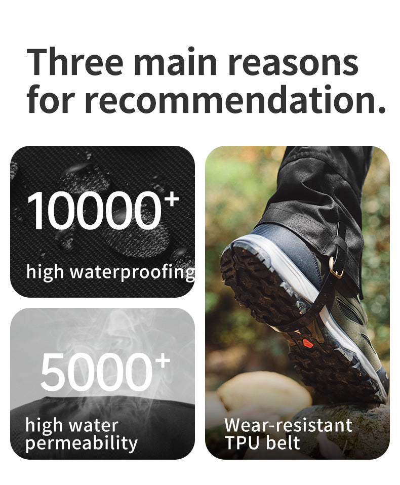 雪豹登山防水護腿 | 耐磨 | 防水透濕 | 適合多種戶外環境 CNK2450DS011