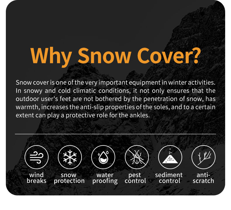 雪豹登山防水護腿 | 耐磨 | 防水透濕 | 適合多種戶外環境 CNK2450DS011