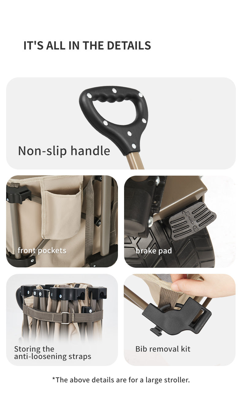 【新品訂購】全地形折疊式手推車 - 大碼/中碼/細碼 CNK2450JJ017