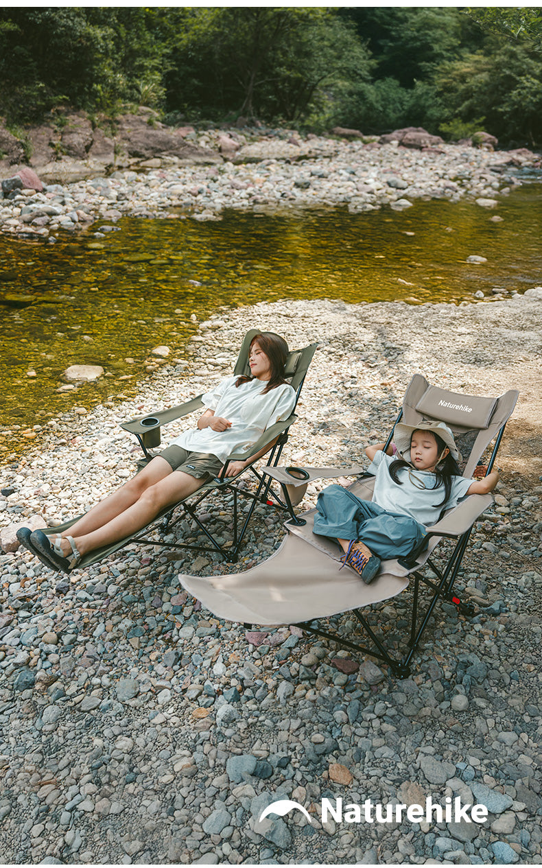 【新品訂購】T05 可躺椅附網狀頭枕腳墊 ｜戶外露營休閒椅 ｜CNK2550JJ023