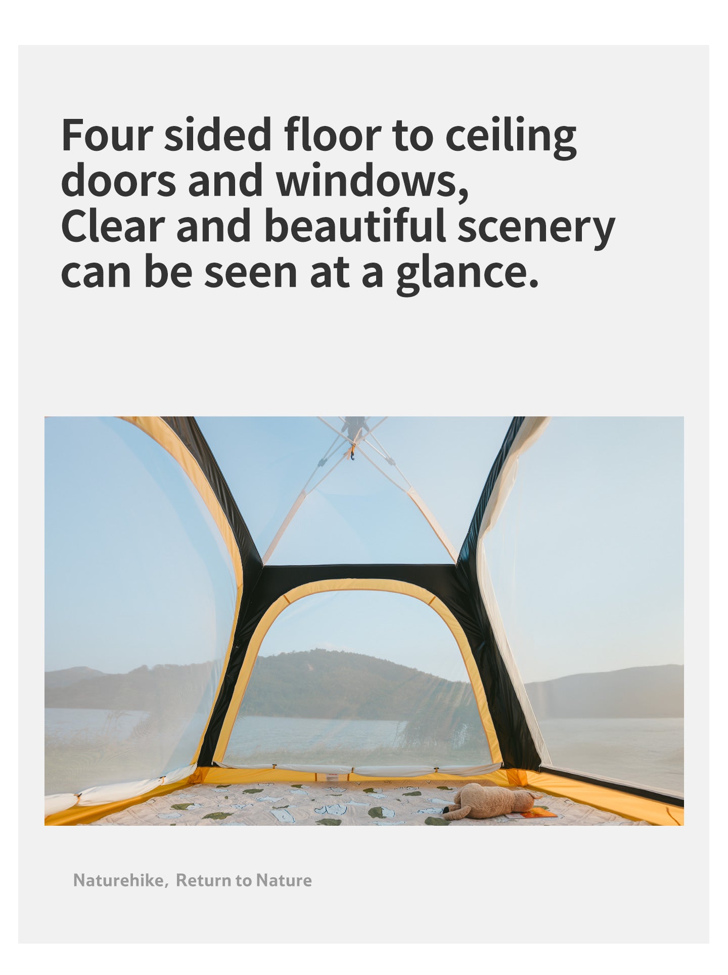 【新品訂購】Ango自動帳篷鋁杠款 ｜速開家庭露營帳｜一室一廳全遮光 3/4人款｜CNK2550WS010