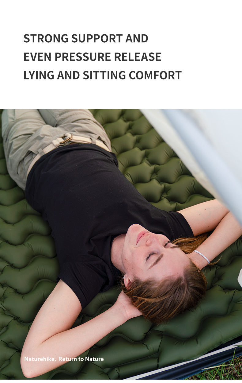 【新品訂購】 FC01 超輕充氣露營墊 | 附氣泵摺疊床墊 |CNK2550WS019