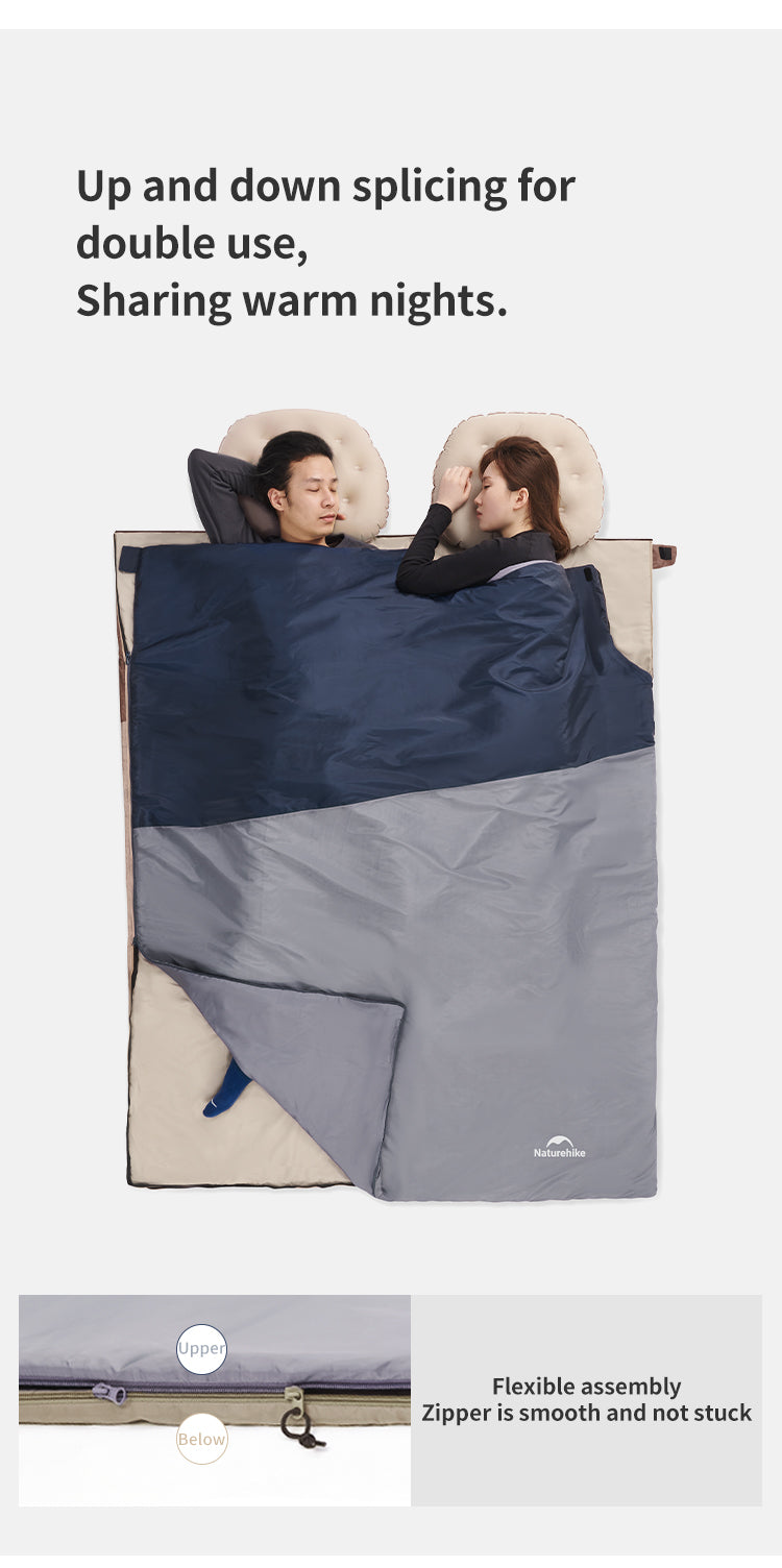 Sunny Day PL01信封睡袋(CNK2550WS026) - LW180-XL | 輕裝出行 | 上下拼接 | 可極限壓縮