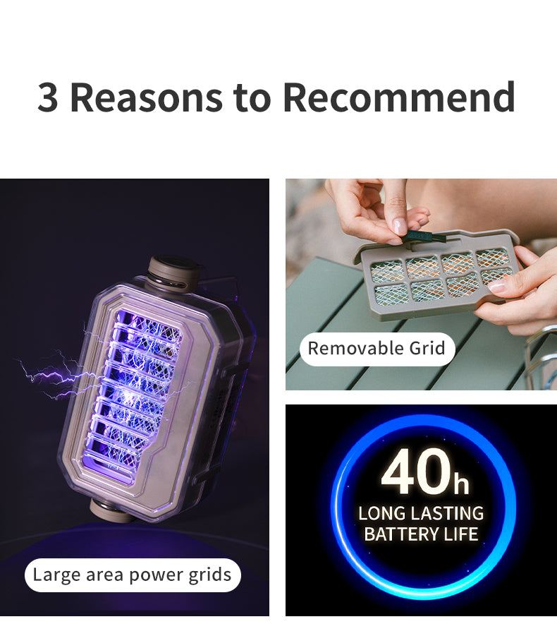 【新品訂購】月伴多功能照明捕蚊燈｜CNK2550ZM013