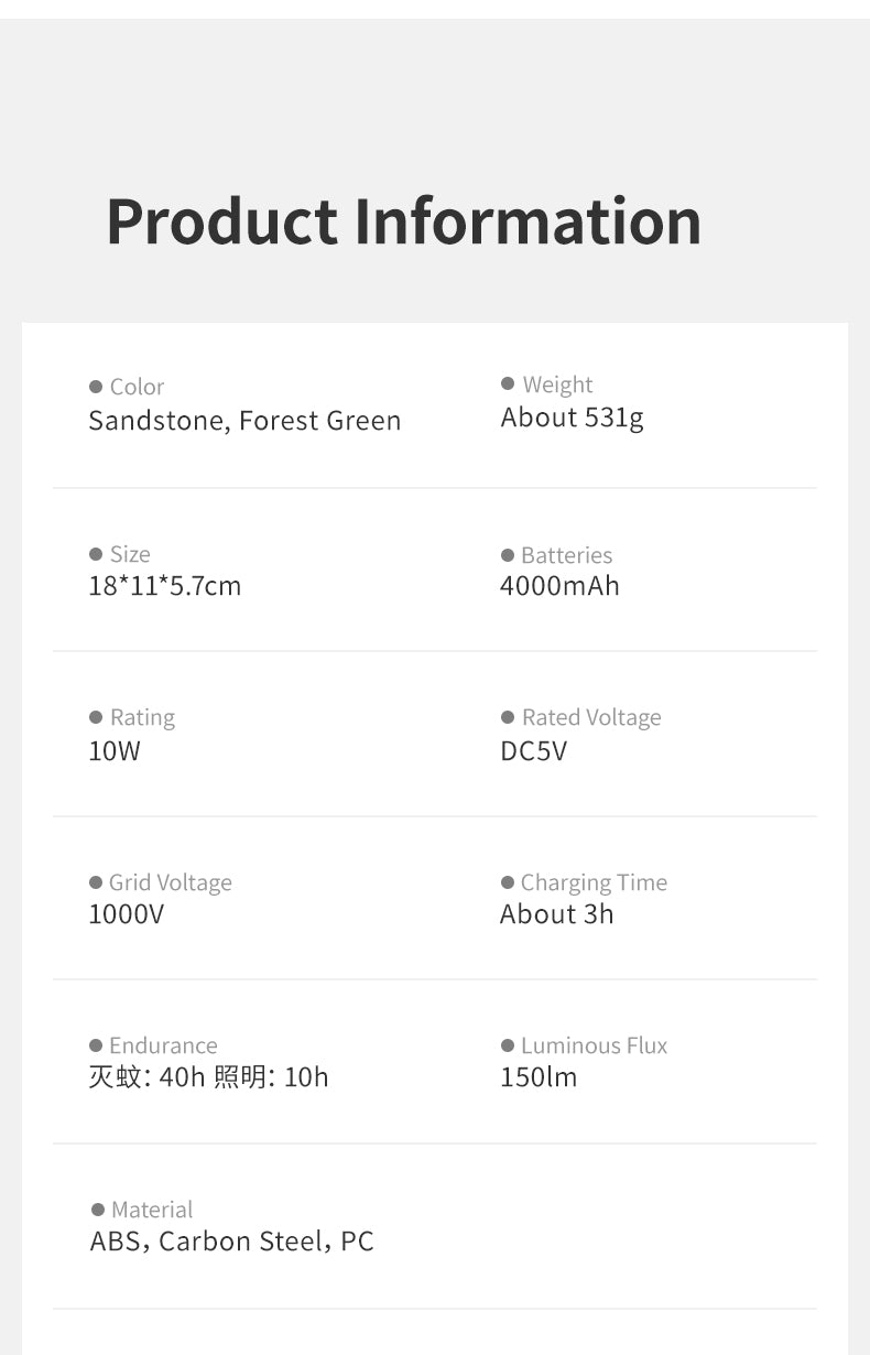 【新品訂購】月伴多功能照明捕蚊燈｜CNK2550ZM013