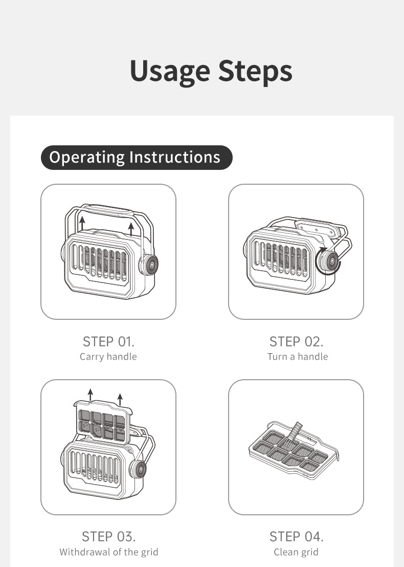 【新品訂購】月伴多功能照明捕蚊燈｜CNK2550ZM013