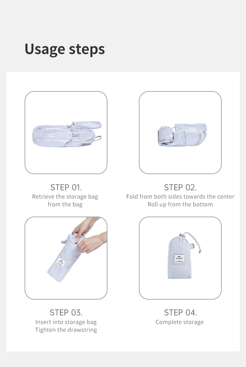 【新品訂購】雲雁輕量摺疊防水背囊 | 多色多碼 | NH17A012-B