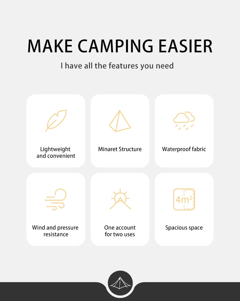 【Featured】尖塔系列極輕量單人帳篷