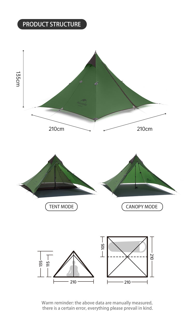 【Featured】尖塔系列極輕量單人帳篷