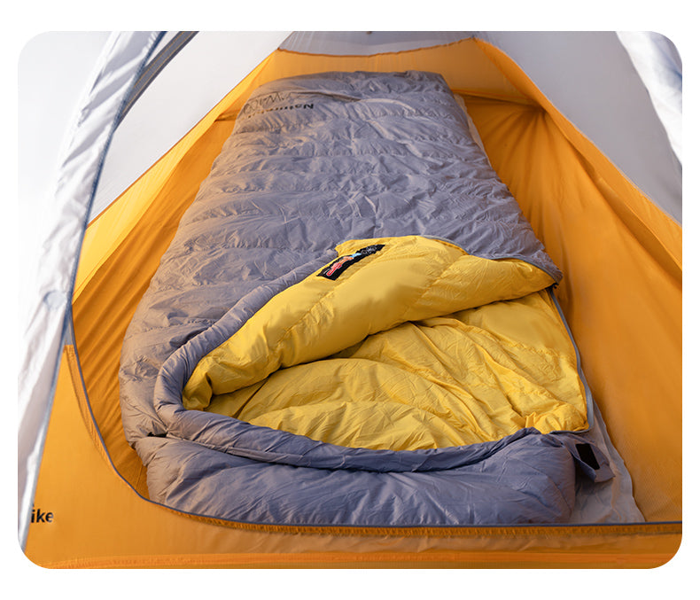 【新品訂購】輕量化 方形 羽絨被 睡袋 M/L 碼 ｜CW400 露營 保暖 信封式｜NH18C400-D