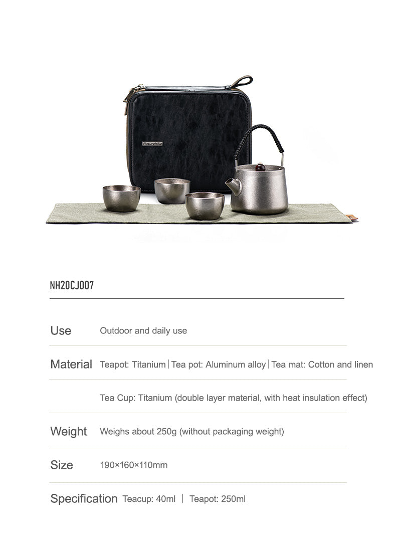 【Featured】茶壺茶杯套裝 (NH20CJ007)