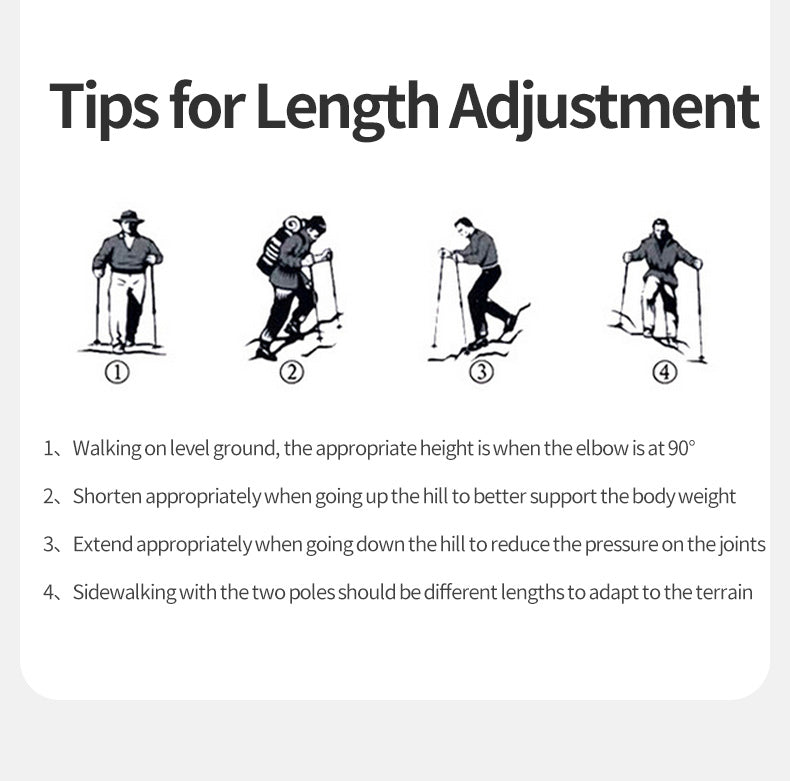 【新品訂購】碳纖維三節摺疊登山杖 ｜NH20DS003