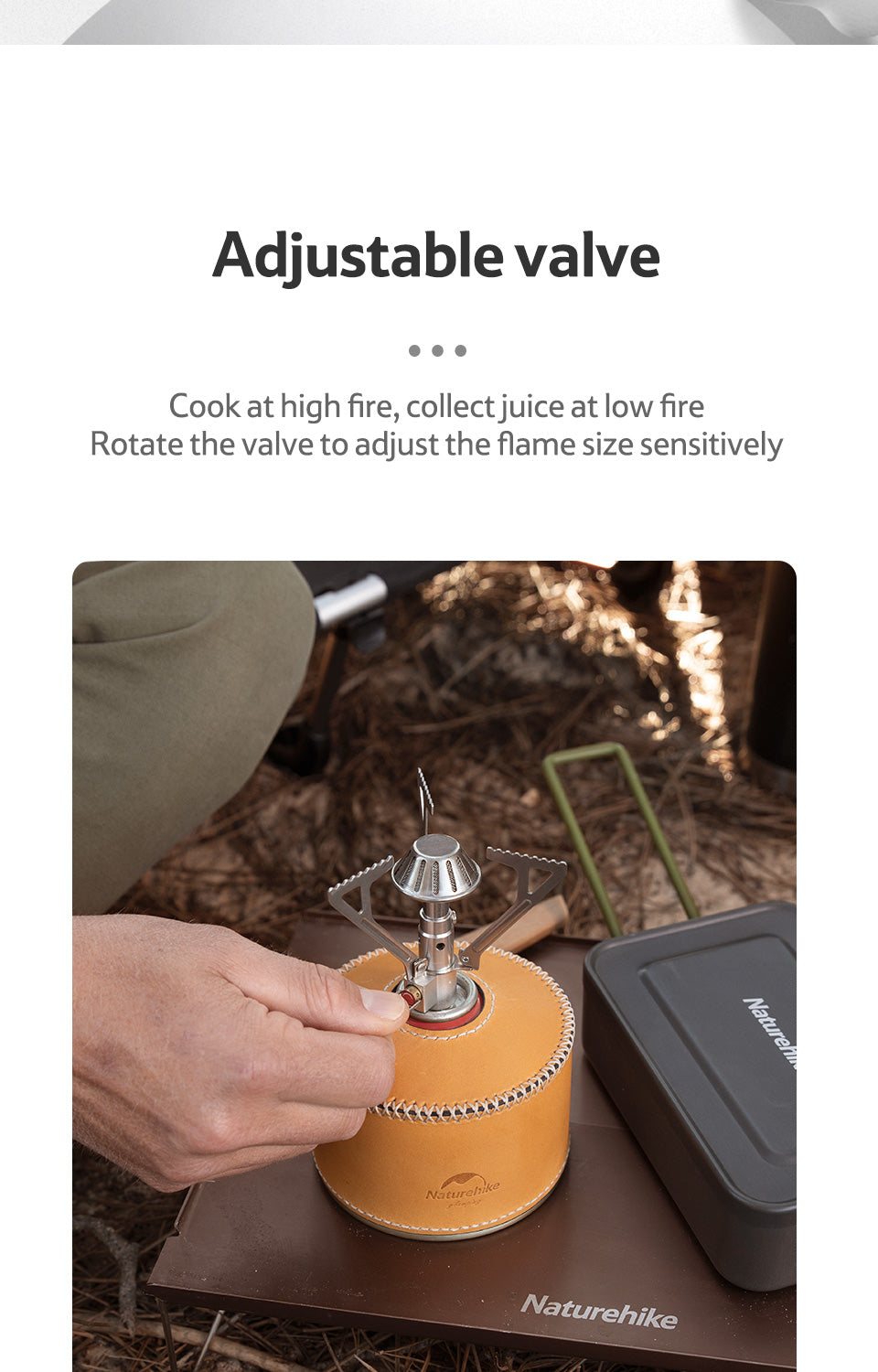 【新品訂購】迷你摺疊一體式爐頭 ｜NH21RJ004