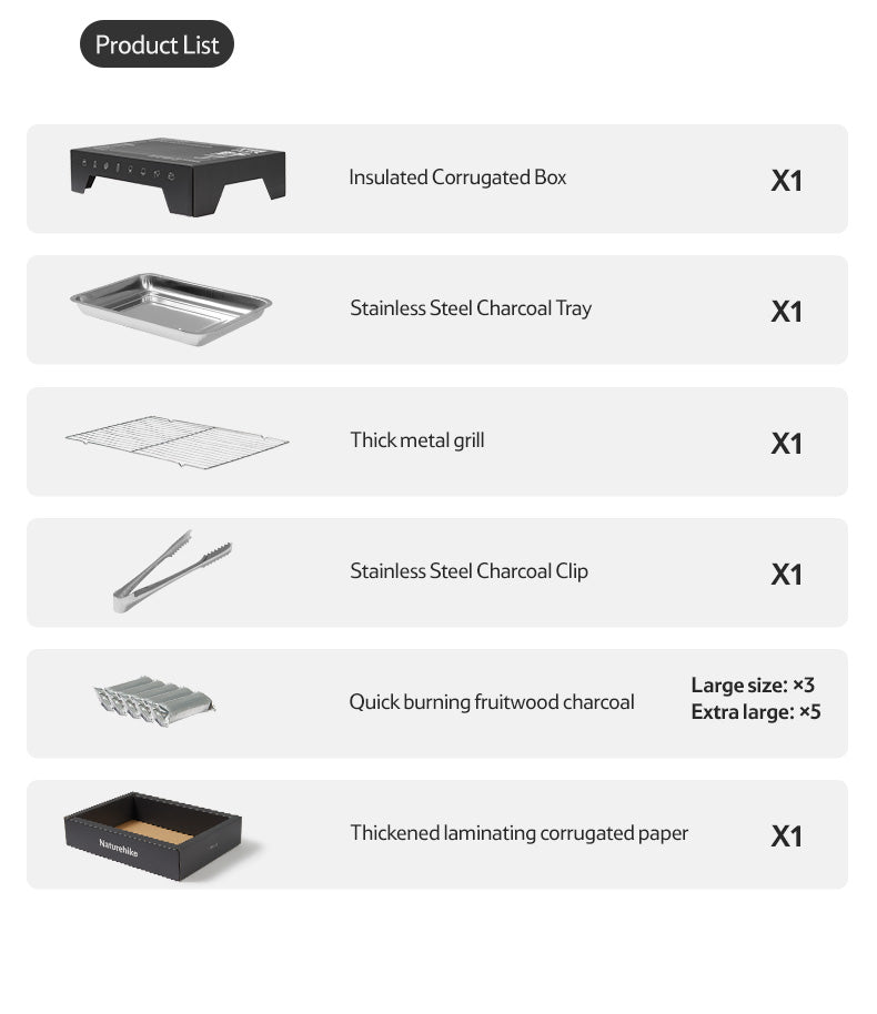 一次性烤架(連木炭)